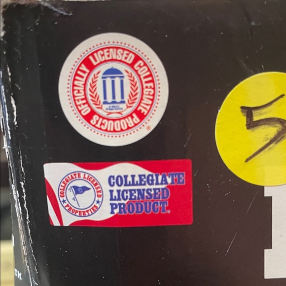 Michigan Blue and Yellow Football Jersey Blanket with sleeves - Picture 6 of 7